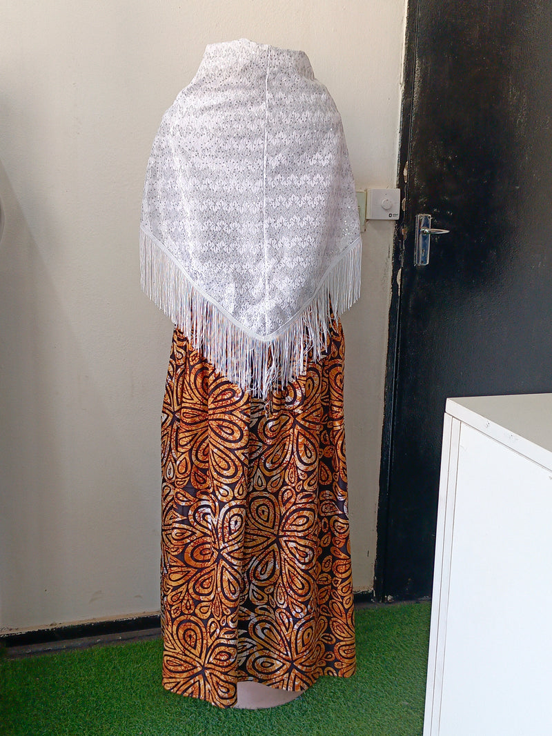 Golden Black Brown Dress