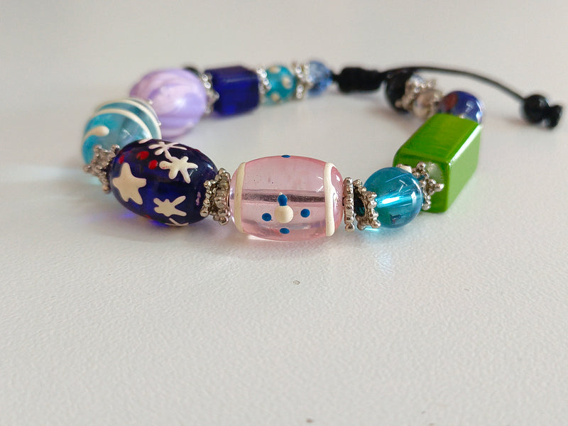 Barrel Beads Bracelet