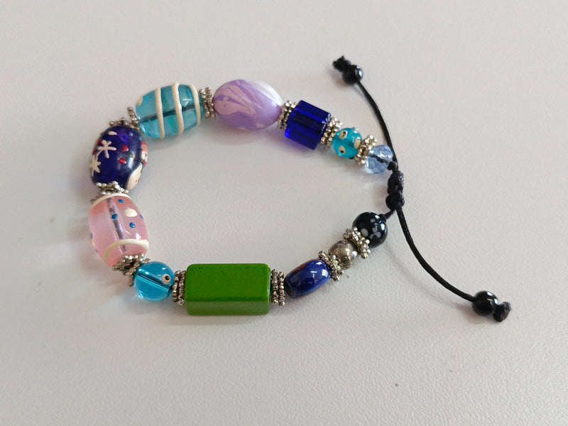 Barrel Beads Bracelet
