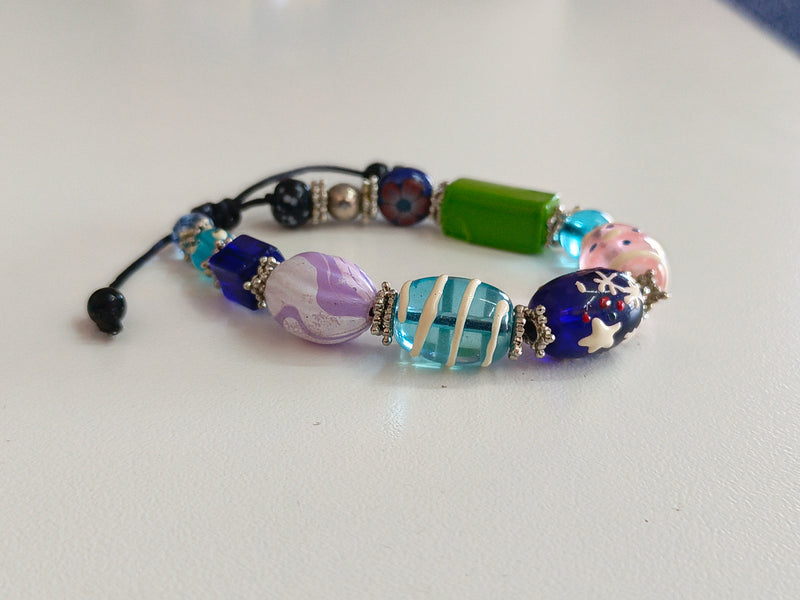 Barrel Beads Bracelet