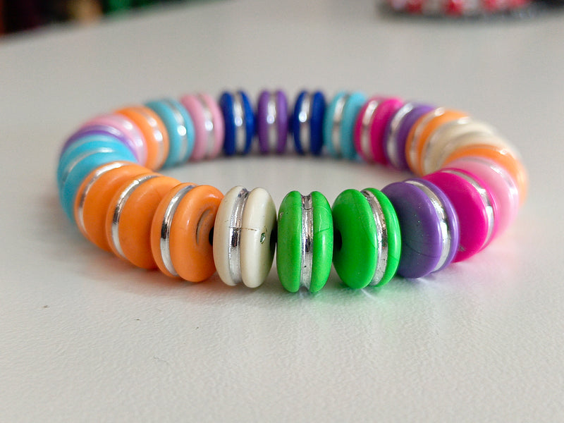 Rainbow Beads Bracelet