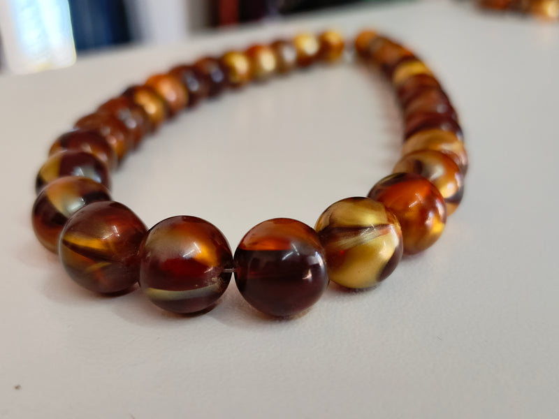 Beige and Brown Plated Bracelet