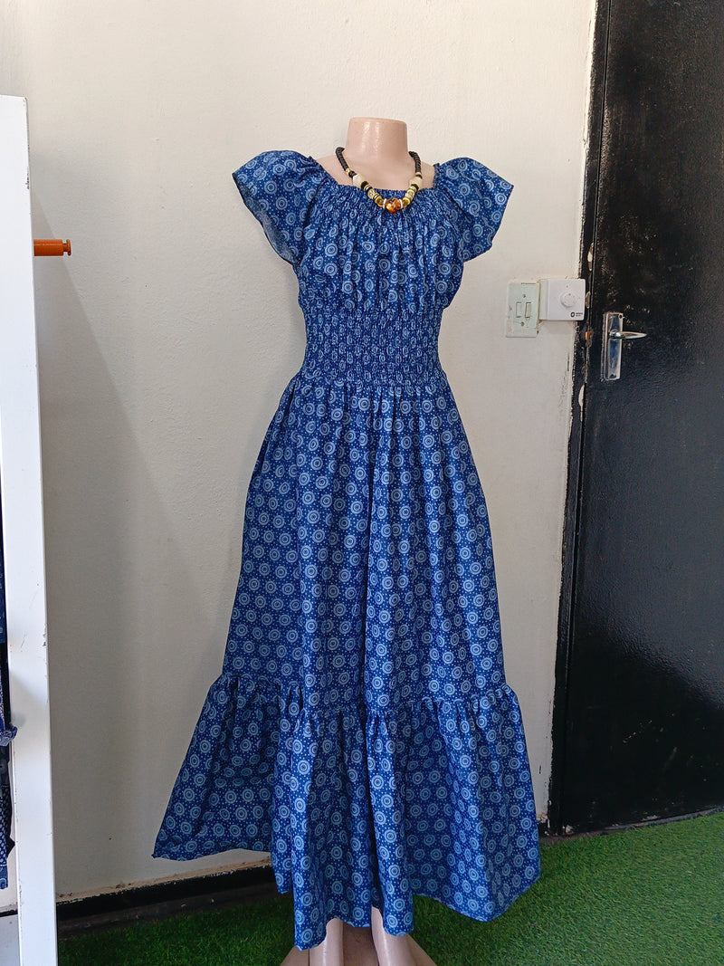 Blue Geremane Dress
